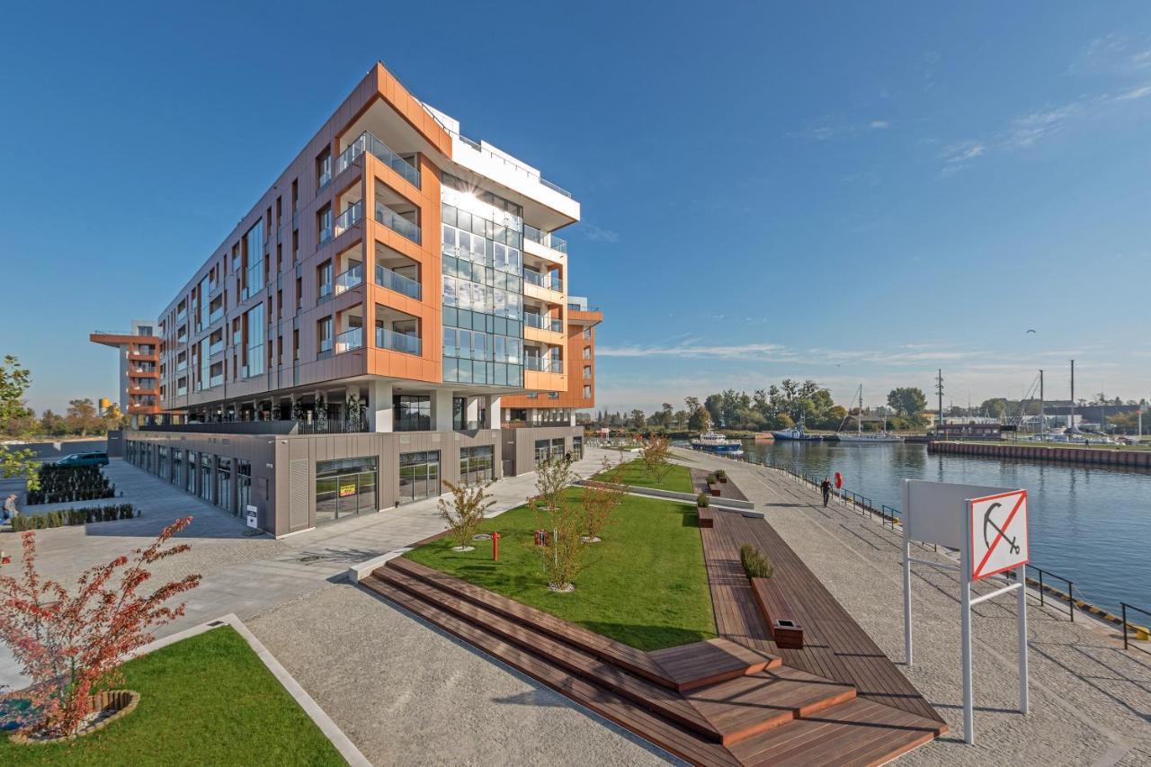 Brabank Riverside By Downtown Apartments Gdańsk Exterior foto