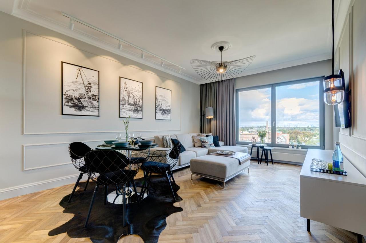 Brabank Riverside By Downtown Apartments Gdańsk Exterior foto