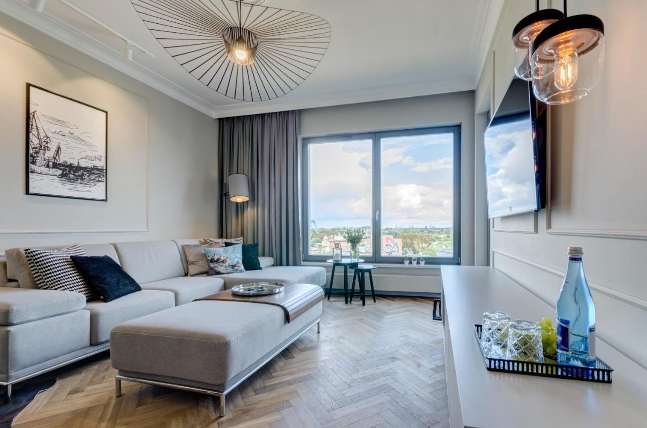 Brabank Riverside By Downtown Apartments Gdańsk Exterior foto